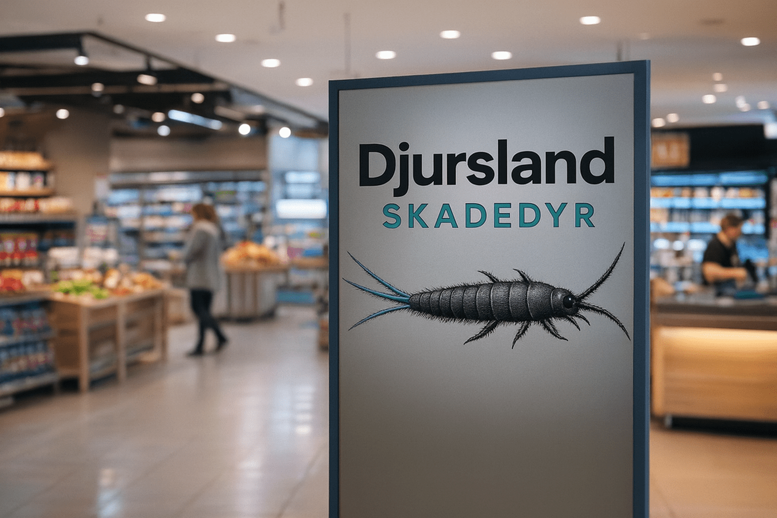 Illustration til side om skægkræ i butik og detailhandel