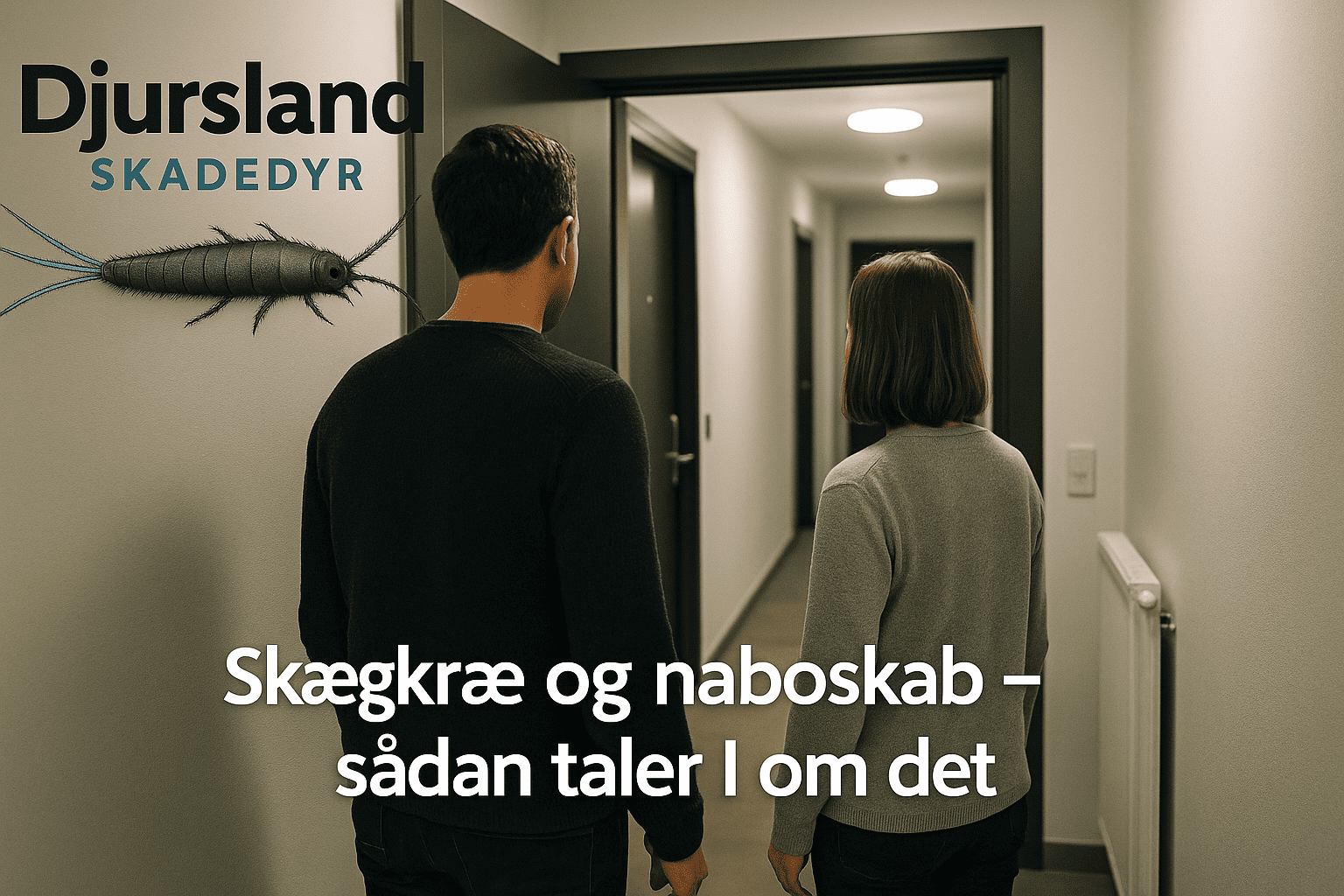 Flere lejligheder eller boliger side om side, hvor skægkræ kan sprede sig mellem naboer.