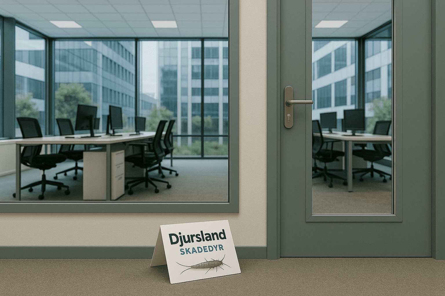 Illustration til side om skægkræ på hoteller og feriecentre